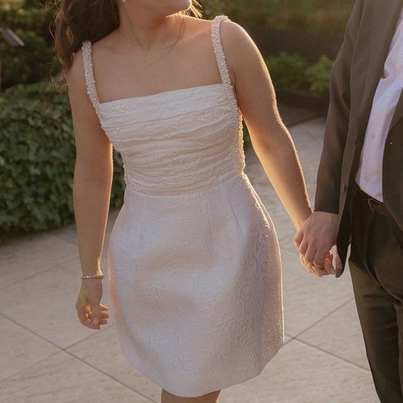 Rebecca Vallance ESTHER STRAP MINI DRESS - Picture 1 of 6